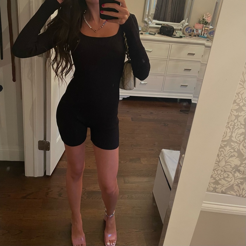 Princess Polly Jaden Romper in black - Picture 5 of 8
